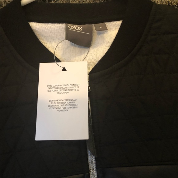 Black and White ASOS Jacket - Picture 3 of 5